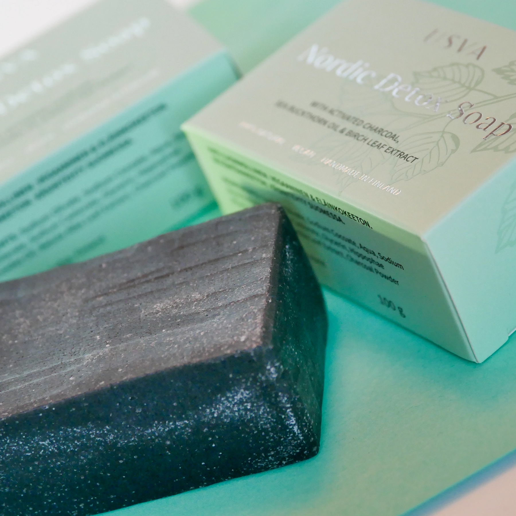 USVA - Săpun solid Nordic Detox cu Cărbune Activ
