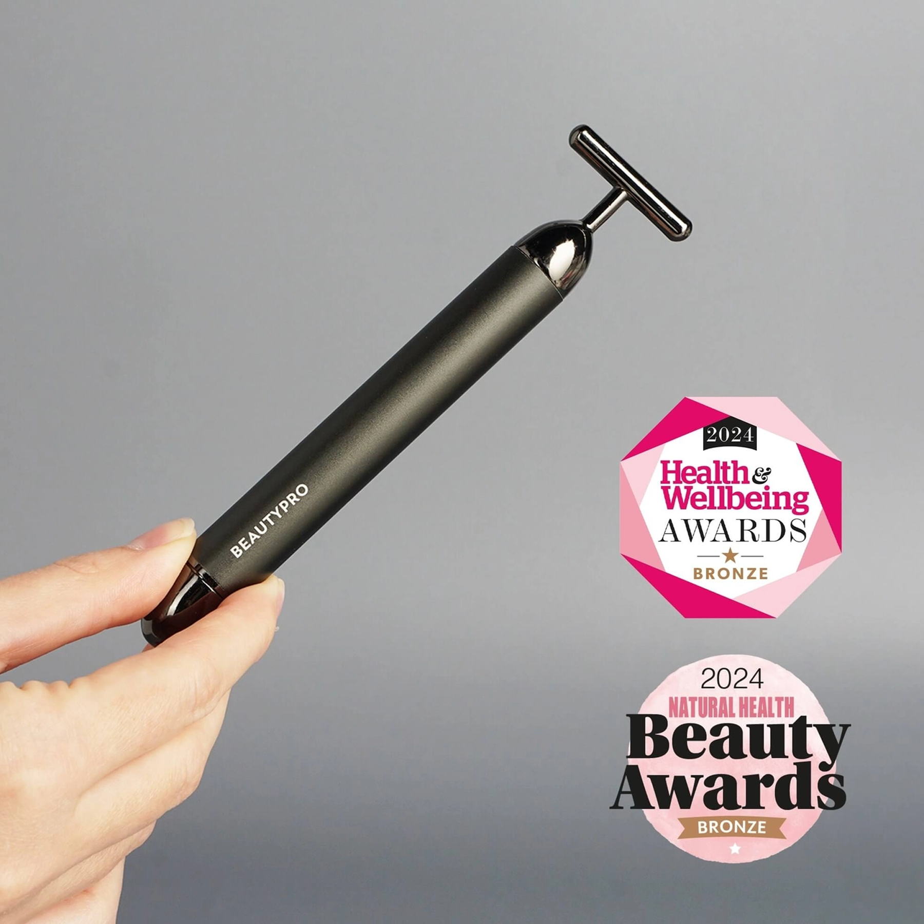 BEAUTYPRO T-Bar – Dispozitiv facial vibrații sonice anti-aging