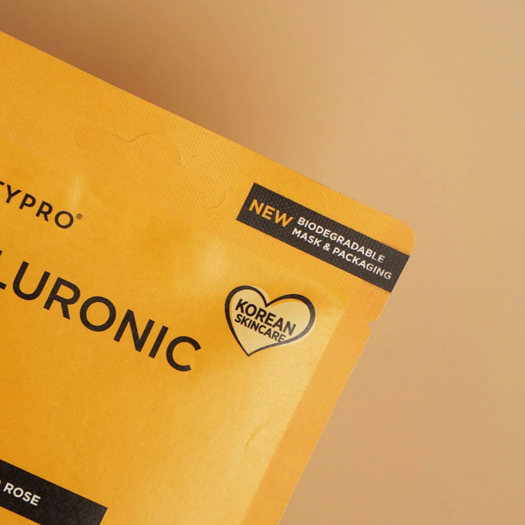 BEAUTYPRO - Mască facială hidratantă cu acid hialuronic