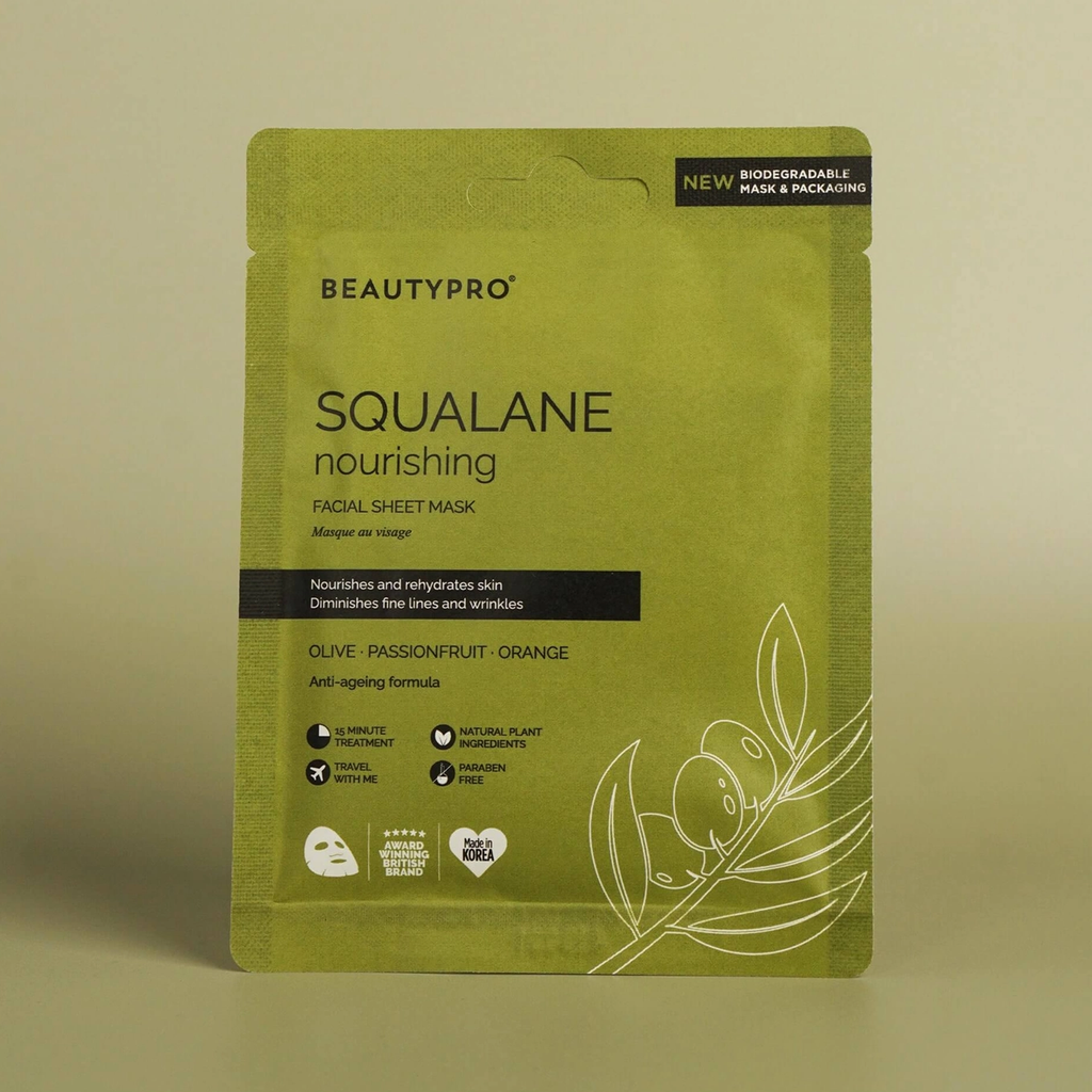 BEAUTYPRO Squalane – Mască facială nutritivă coreeană cu squalane