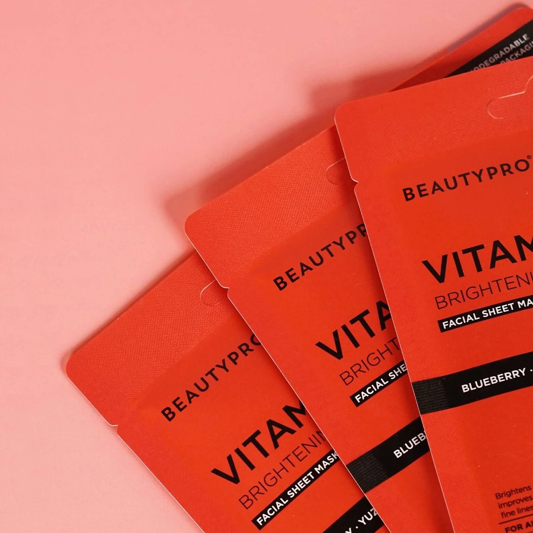 BEAUTYPRO Vitamin C – Mască facială iluminatoare