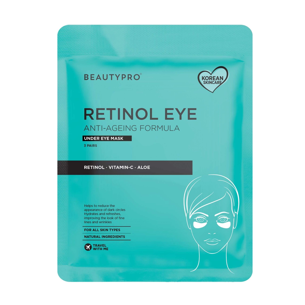 BEAUTYPRO - Plasturi pentru ochi cu retinol (3 perechi)