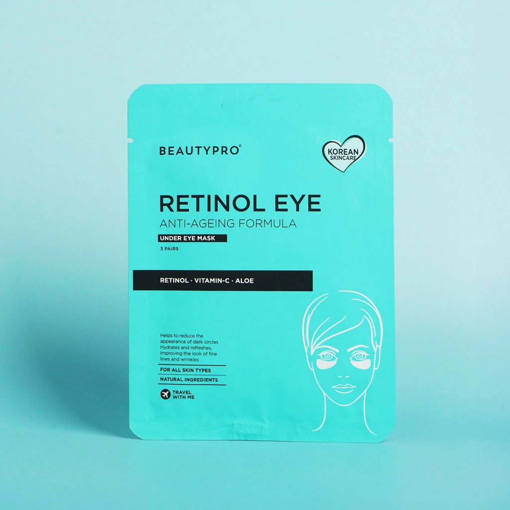 BEAUTYPRO - Plasturi pentru ochi cu retinol (3 perechi)