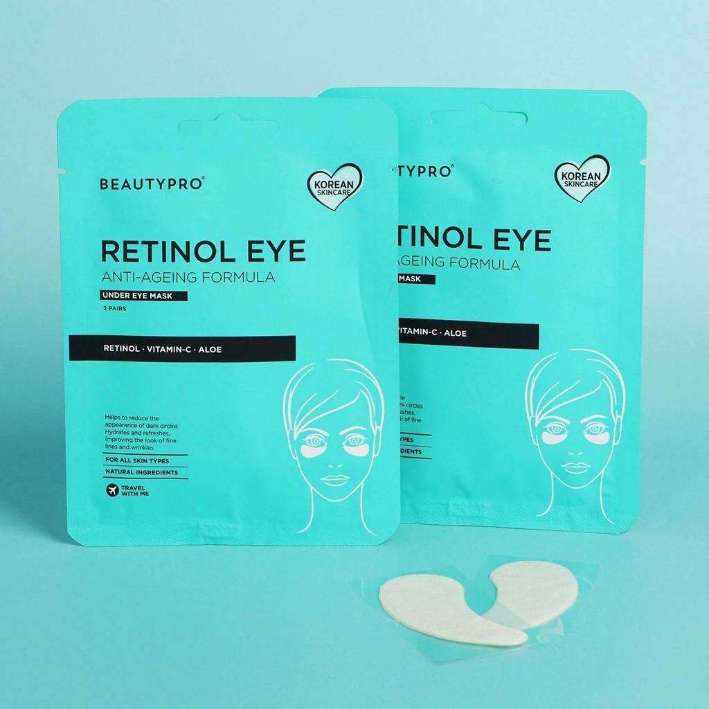 BEAUTYPRO - Plasturi pentru ochi cu retinol (3 perechi)
