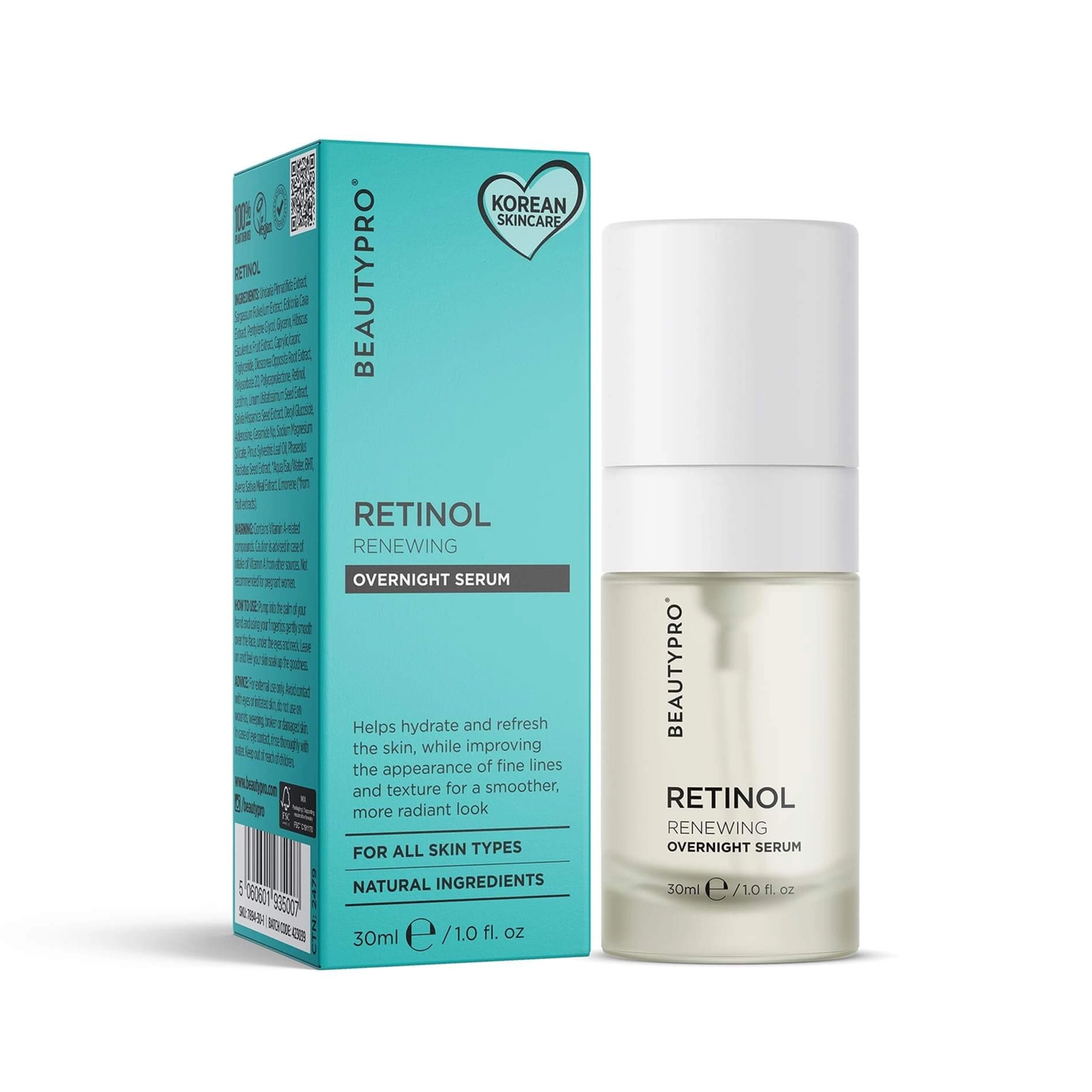 BEAUTYPRO - Ser de noapte cu Retinol 1% Ocean Retinol