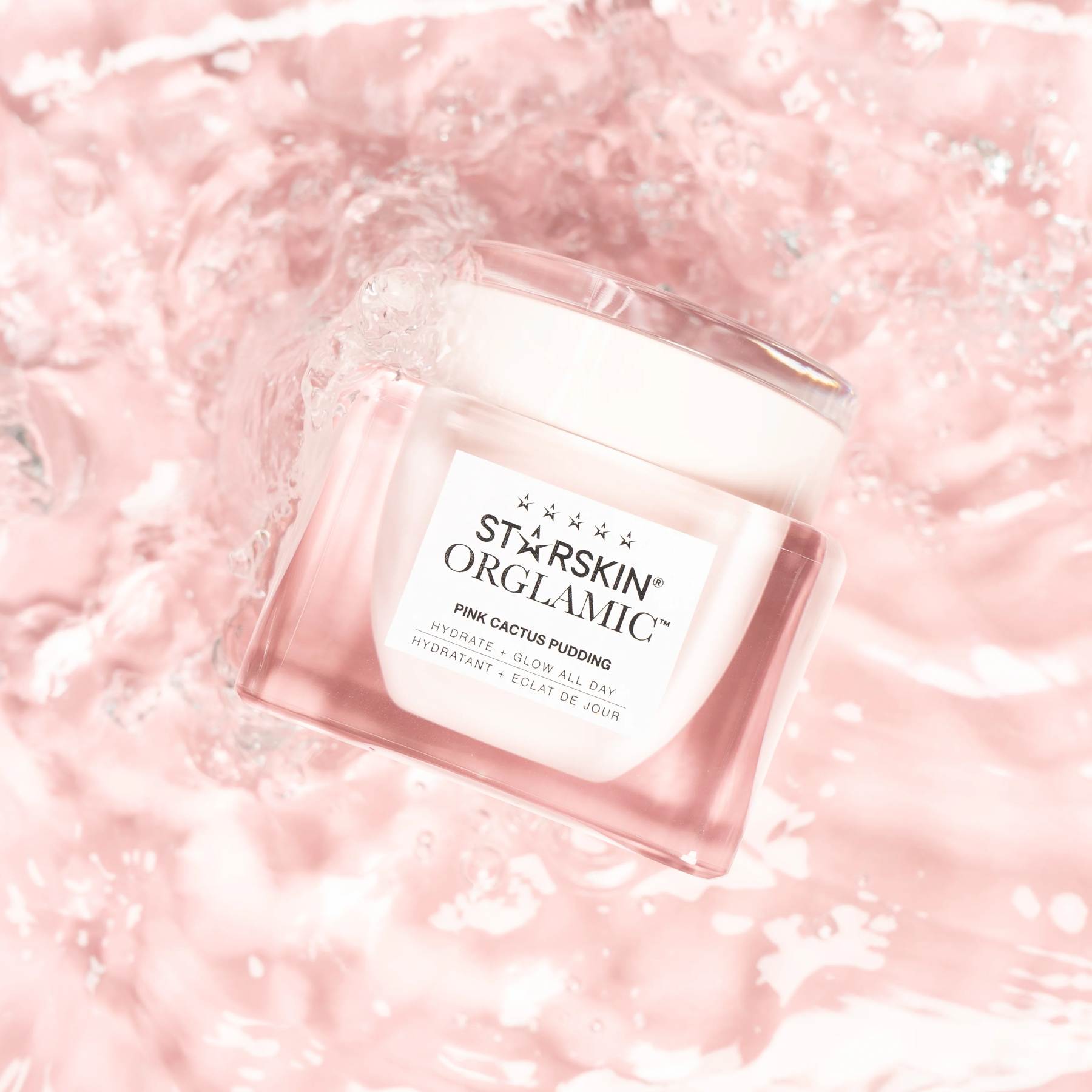Cremă de față Pink Cactus cu acid hialuronic