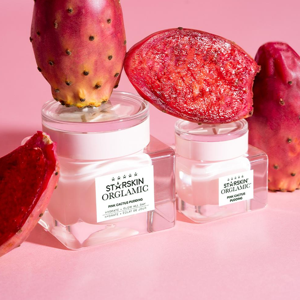 Cremă de față Pink Cactus cu acid hialuronic
