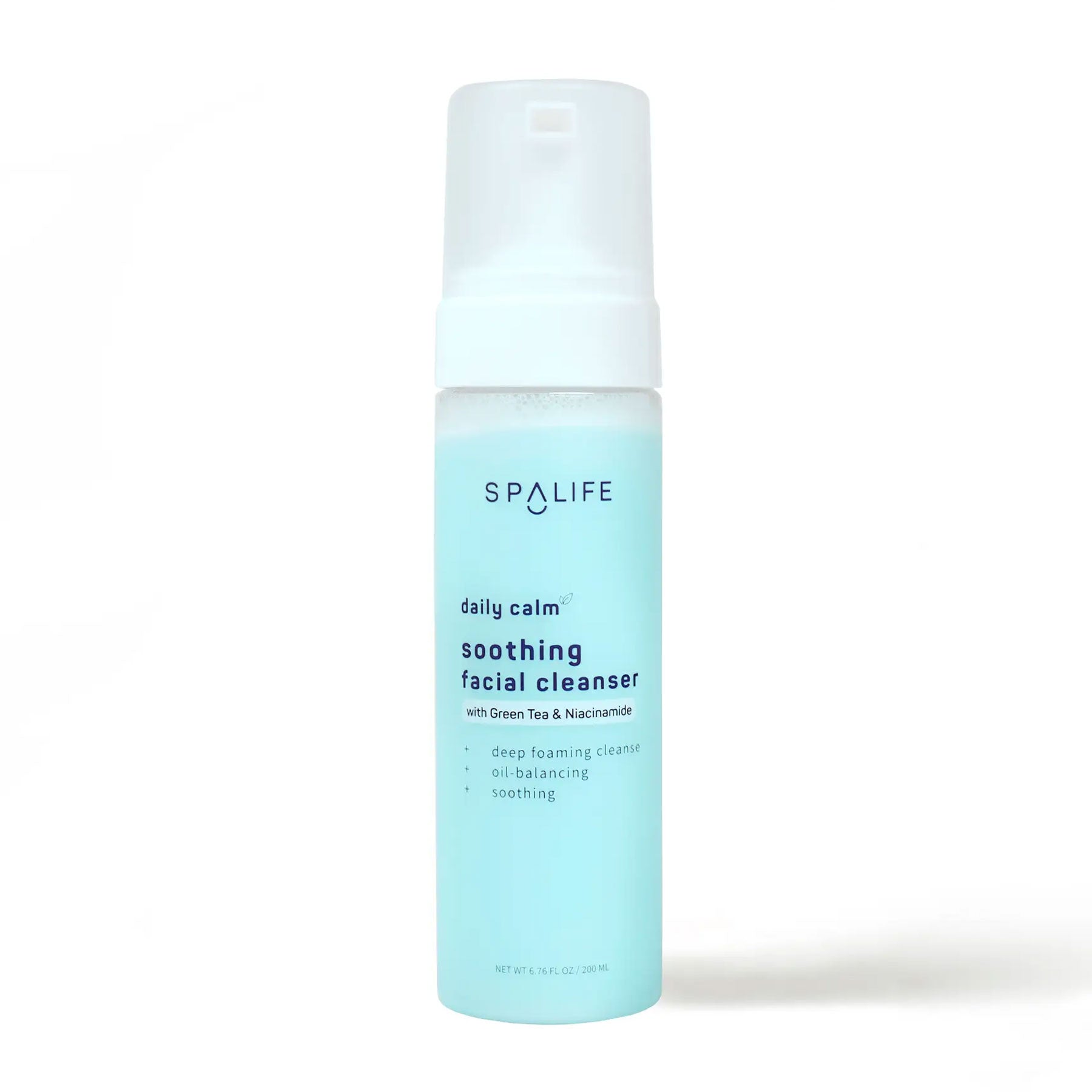 Gel de curățare facială spumant calmant Daily Calm