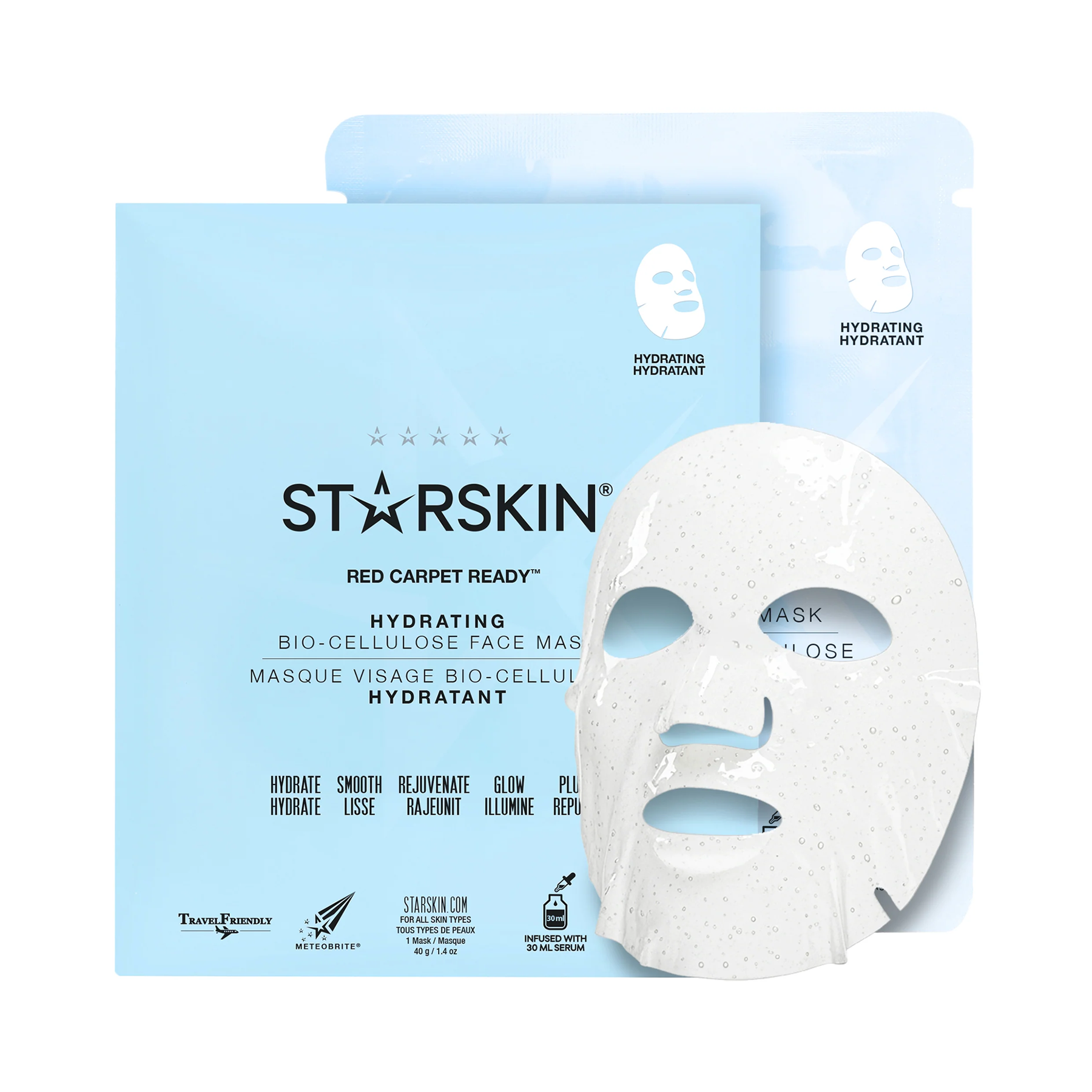 Mască facială Red Carpet Ready® pentru hidratare și glow