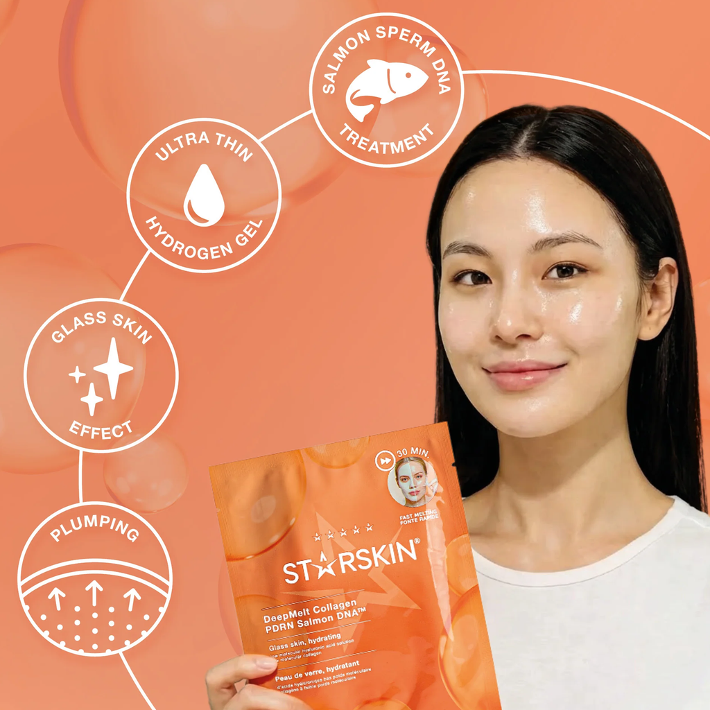 Mască hydrogel DeepMelt Collagen PDRN