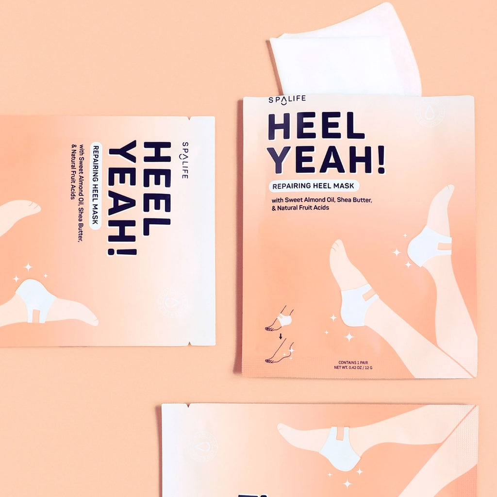 Mască reparatoare pentru călcâie Heel Yeah! - 3 perechi