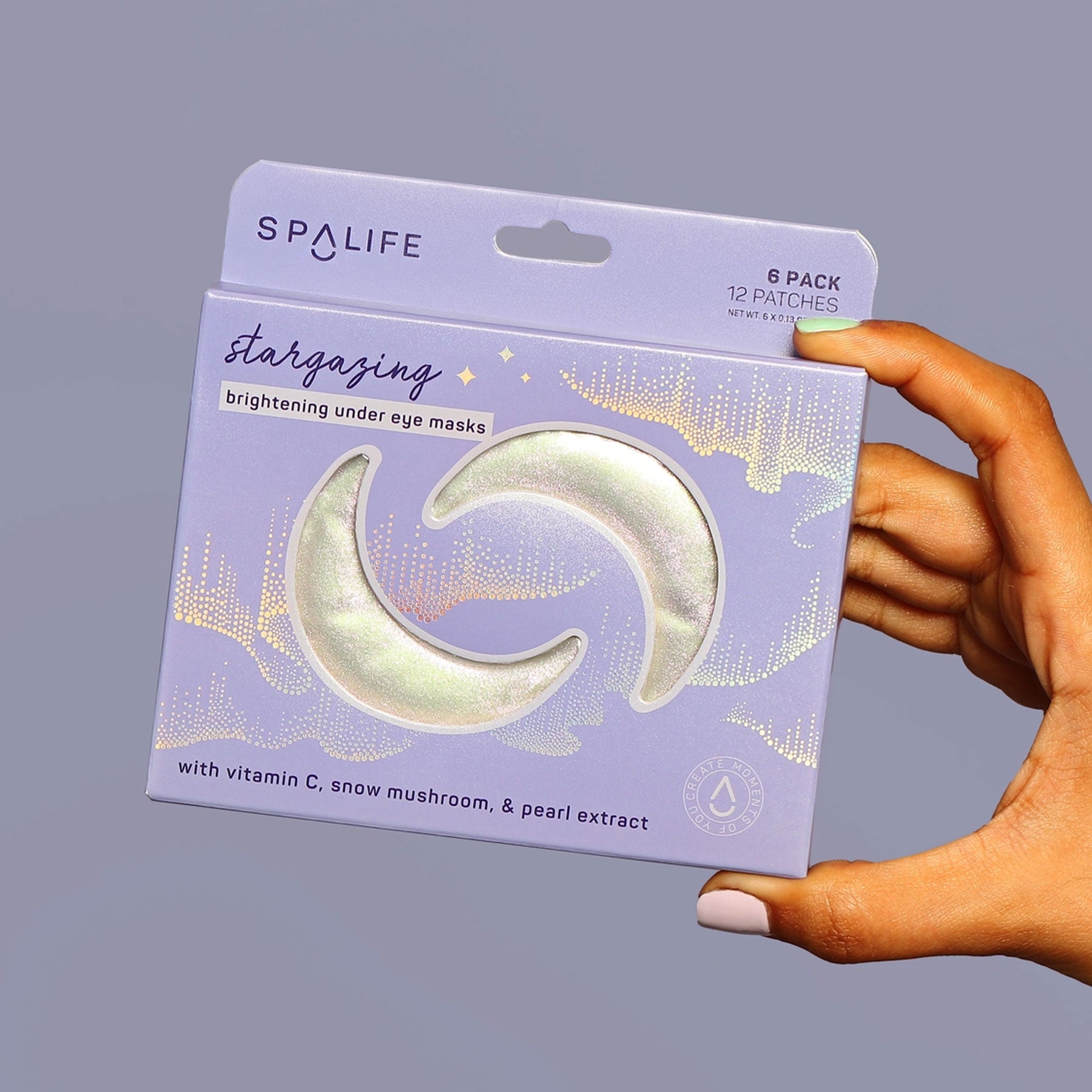 Măști pentru ochi iluminatoare Stargazing – 8 perechi