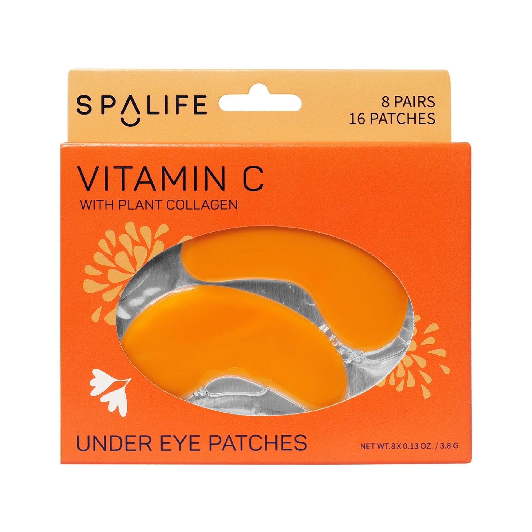 Măști iluminatoare pentru ochi cu vitamina C – 8 perechi