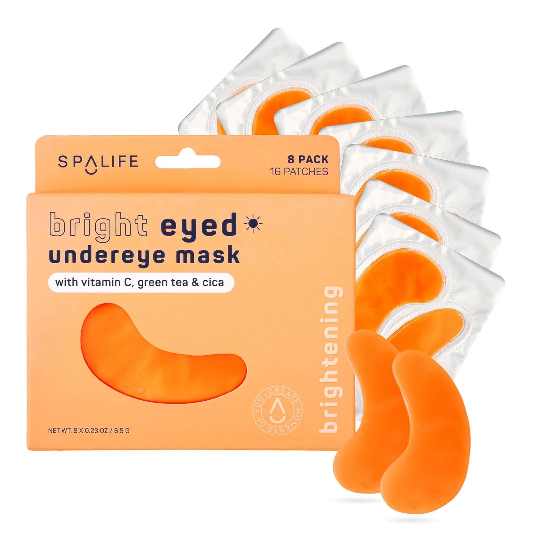 Măști hidrogel pentru zona de sub ochi cu ceai verde - 8 perechi