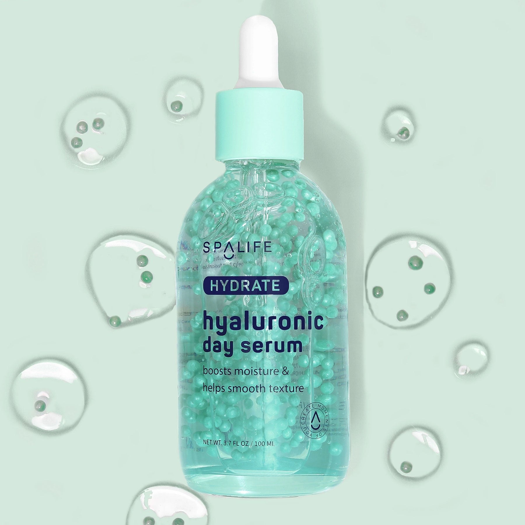 Ser de zi hidratant cu acid hialuronic