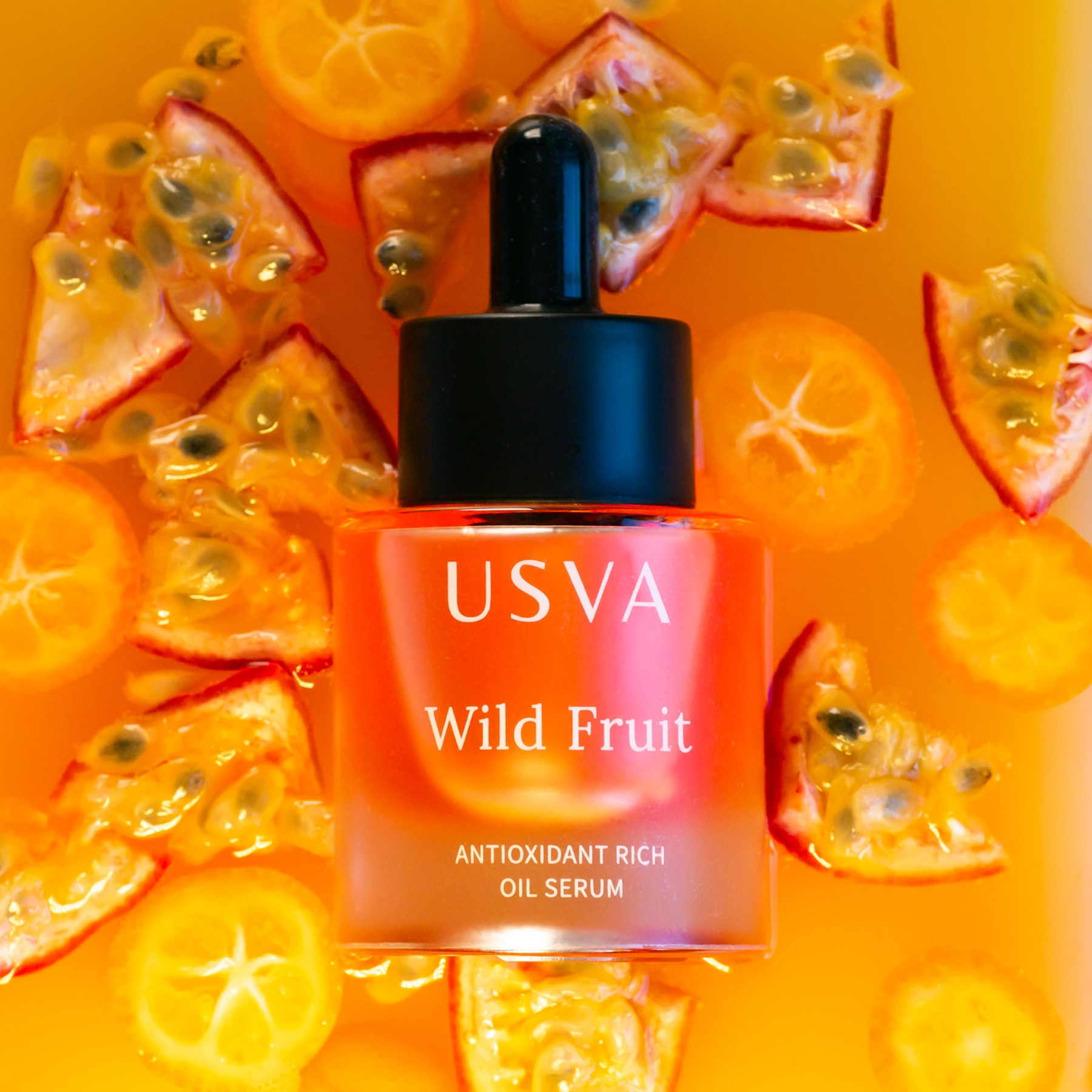 USVA - Ser facial antioxidant cu uleiuri din fructe sălbatice