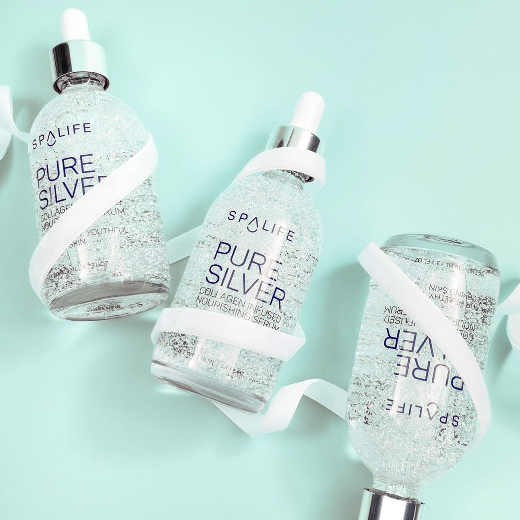 Ser nutritiv cu argint pur și colagen