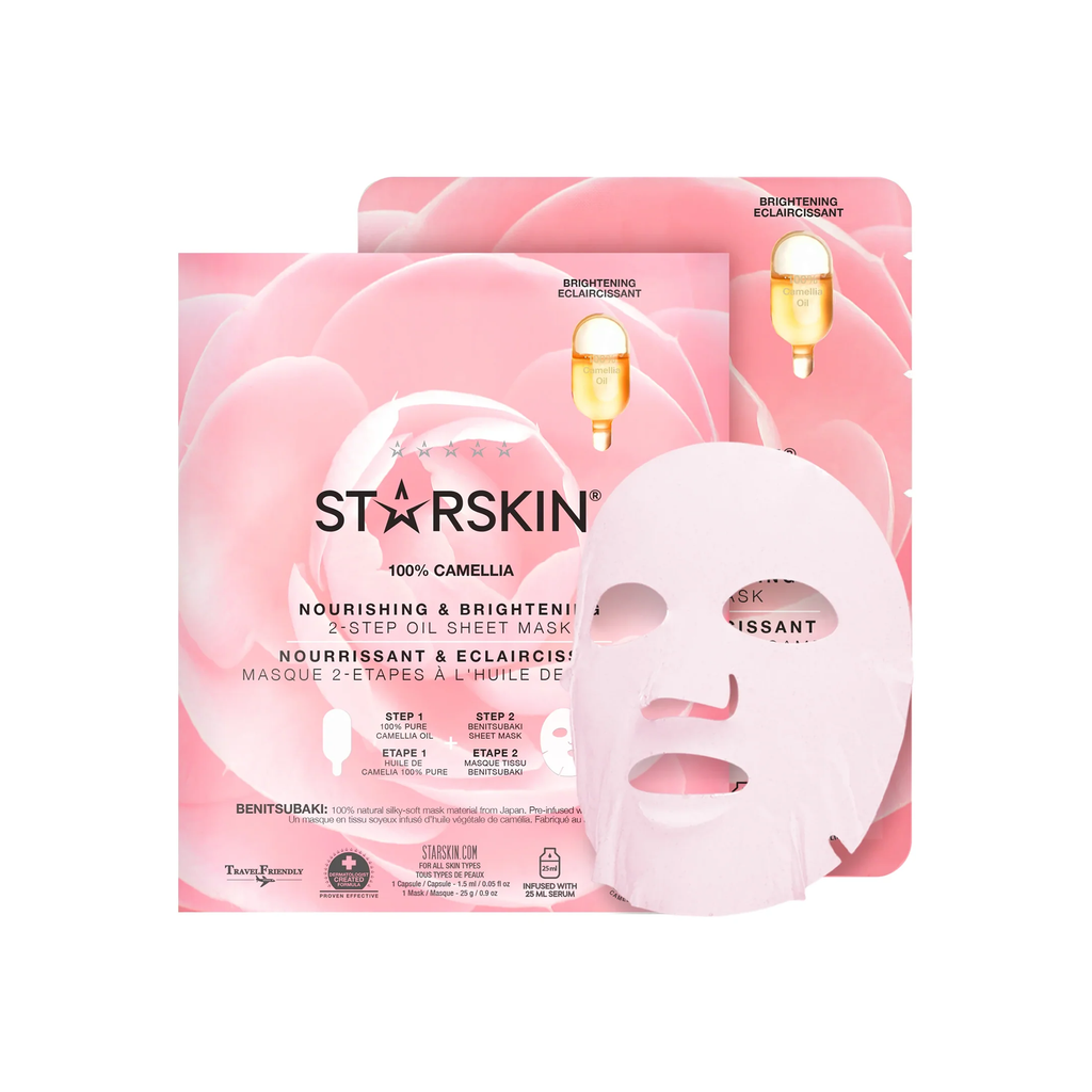 STARSKIN - Mască facială în 2 pași cu ulei de Camellia