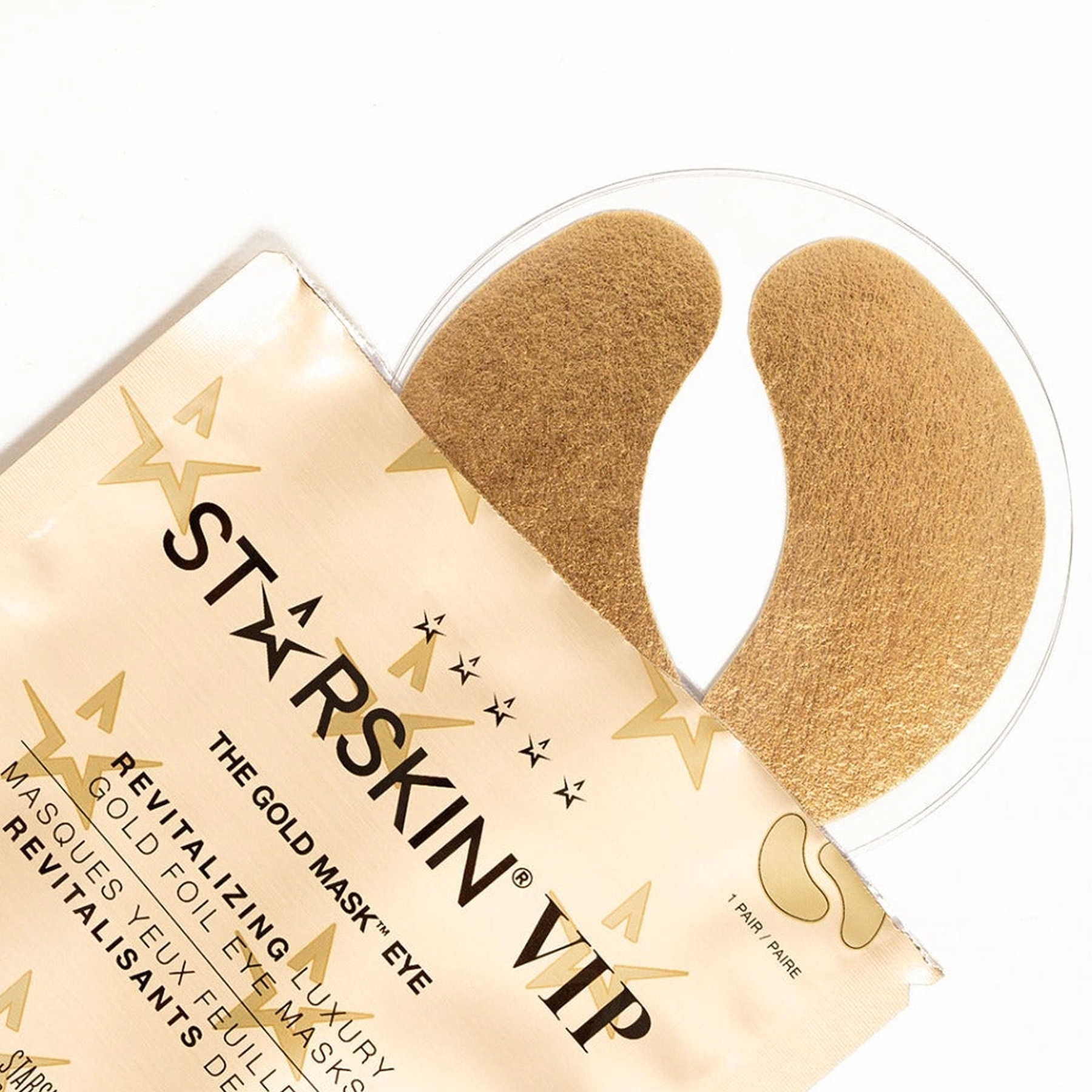 STARSKIN - Plasturi pentru ochi Gold Eye Mask