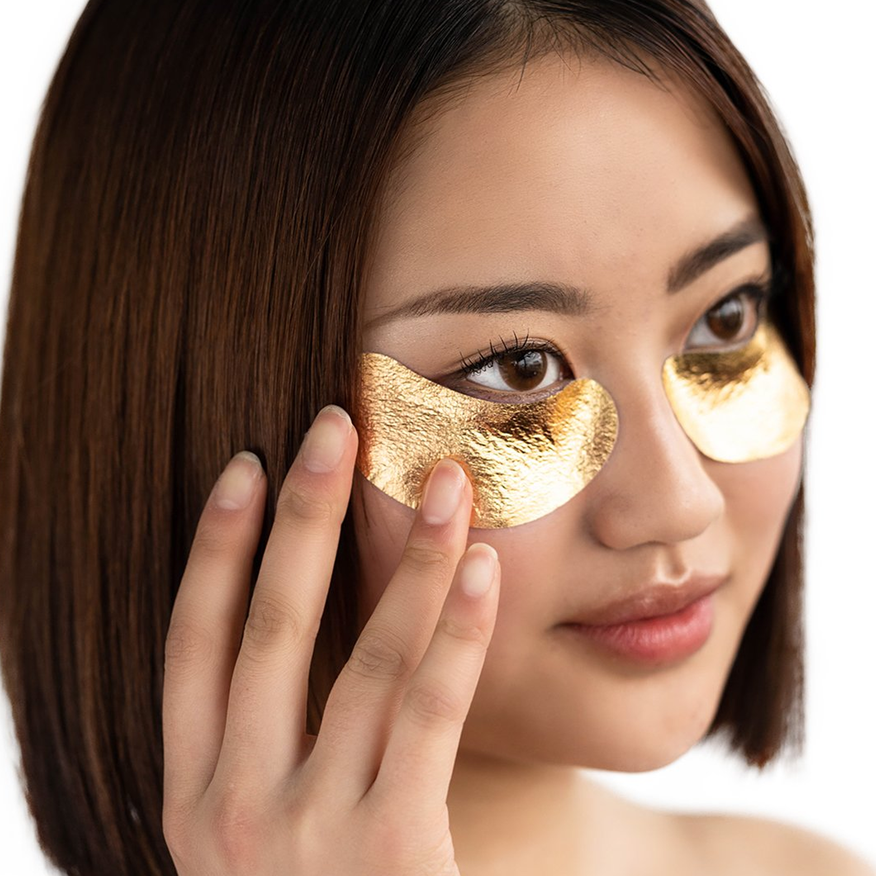 STARSKIN - Set 5 perechi de plasturi pentru ochi Gold Eye Mask